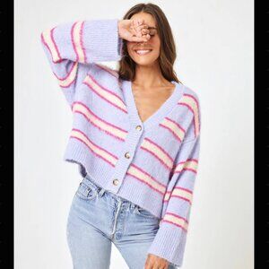 L Space - Montauk Sweater - Sandy Dune Stripe